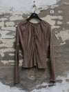 Mutedance 25 Autumn/Winter Button-Down Drawstring Shirt Top Collection Handmade Classic MD-MD25FW82-sand (MD25FW35)